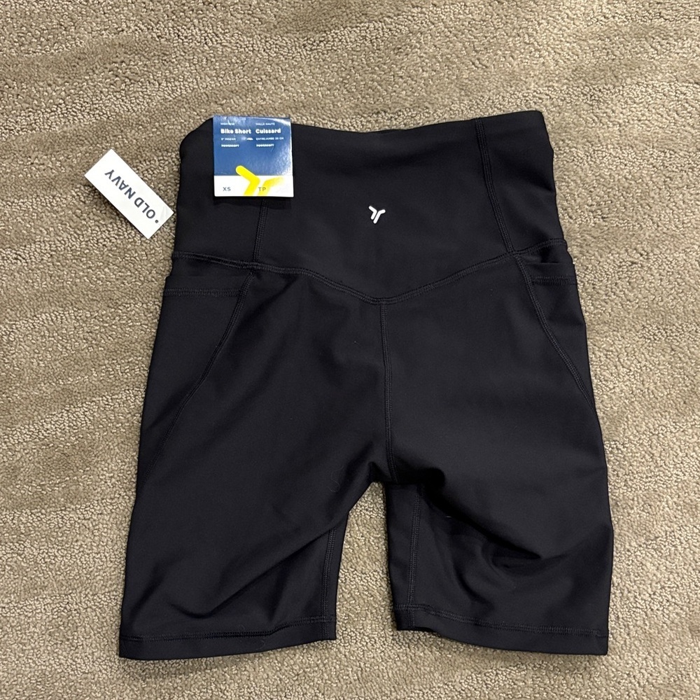 Old Navy Women's Black Bike Shorts